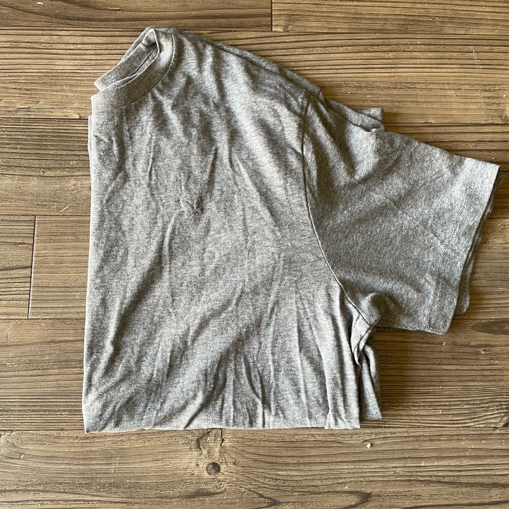 American Eagle Outfitters Gray T-Shirt Size Large